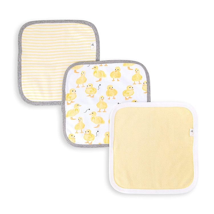 Cotton baby washcloths